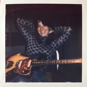 Courtney Barnett Instagram - Was a joy to write this song with my dear friend Sharon Van Etten ❤️ “Close To You” is out now (link in bio) as part of The Buccaneers soundtrack produced by Stella Mozgawa which is out Nov 8. Had such a lovely time recording this one with these glorious people!
Guitar & vocals @sharonvanhalen 
Drums @steezmeez
Bass @zachary_dawes 
Piano by Stefan Blair @customsborder
Engineered & mixed by @omaryakar 
Assistant engineer @spooky_jaccuzzi 
Mastered by @heba_kadry
Produced by Stella Mozgawa.
Guitar and some vocals by me. 

1st photo by @poonehghana from 2020. Studio Polaroids by Stella.