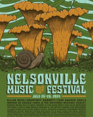 Courtney Barnett Instagram - @levitation @nelsonvillefest @pickathon @beachlifefestival @blackdeerfest @outofspaceconcerts 💫 Tickets at www.courtneybarnett.com.au/tour
photo by @izzie.austin 

Austin Psych Fest poster by Catie St Jacques @sun_keep available to buy at the show on Friday