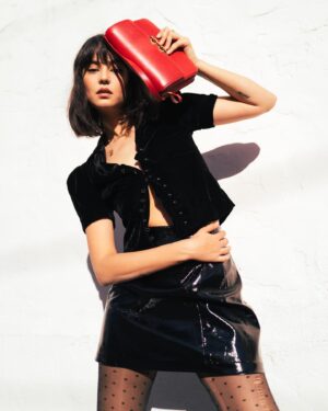 Courtney Eaton Instagram - YSL / #lemailon