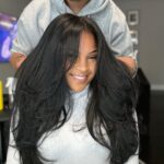 Courtney Godsey Instagram - Around the way girl, But I’m far from accessible🌟 || Hair @iamhairbyhe 🫶🏽