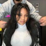 Courtney Godsey Instagram - Around the way girl, But I’m far from accessible🌟 || Hair @iamhairbyhe 🫶🏽