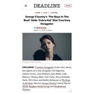 Courtney Henggeler Instagram - I wanted to be an actress ever since I first laid eyes on the TV show It’s A Living in the early 80’s.  A show from what I can only assume was about sassy cocktail waitresses tackling life and  big, frosty hair. 
I didn’t know acting was a profession. And if we’re being totally honest I didn’t even know the word profession. Because I was 4 and my vocabulary was limited to “Apple juice” and “Jinkies Scoobs!” 
But I knew I was mesmerized by what I saw on screen. The women on my TV were beautiful and funny. (Once again I can only assume. I don’t think It’s A Living’s humor was targeted at apple juice junkie 4 year olds)  Whatever they were doing, I wanted in. And since that day I’ve been on this path that led me here. 
Now that I write this I see  my dream  was probably closer  to being a scantily clad cocktail waitress with large bangs. But I digress. 
Today I made that 4 year old proud. 
I mean she’d be a hell of a lot prouder if this role included black fishnets and a frilly apron. 
But that’s why we don’t let 4 year olds into the workplace.
