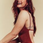 Courtney Hope Instagram - 🍁Gratitude shapes the lens through which you view your world. It can be so easy to get caught up in what we don’t have or what we’re trying to achieve, that sometimes we forget to take note of all that we already have surrounding us and within us. Thankful for the months ahead dedicated to gratefulness, love and joy 🥰! My goal is to expand my peace and joy daily by focusing on the good and all I have🙏🏼. Side note: A couple of women (and one teenager) recently mentioned my laugh lines around my eyes and my mouth (unsolicited 🫣), and wondered why I don’t want to get rid of them and if I ever would as I age. I can’t speak to the future, but this blew my mind because I thought, “Why would I want to get rid of or hide the proof of a lifetime of laughter and happy memories?”.. To each their own, truly, and I believe people should do whatever they feel to make themselves happy and confident - but to have someone suggest I take them away for beauty sake, especially without me prompting, it really hurt my heart for some reason ❤️ . And not because they said something critical (which unfortunately I’m used to these days, especially online), but because they were asking me to get rid of things that represent my favorite parts about myself and what I feel like this world needs more of, joy and laughter. All because the lines are not “pretty”.. Laugh lines are some of my favorite parts about people in general and I want to know what brings people joy. I’m grateful for every laugh and happy memory and I don’t want to hide that light from the world 🫶🏼, and I hope you never hide your light either 💡🤍, especially because of what someone else believes.