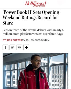 Courtney Kemp Agboh Instagram - Deeply proud of the milestone and of our amazing cast and crew! @GhostStarz @Power_Starz #PowerNeverEnds