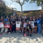 Courtney Kemp Agboh Instagram – An amazing day at the #PowerUniverse picket! Members of the cast and crew of #Power, @ghoststarz @raisingkananstarz, and @forcestarz all came together outside CBS TV City.  All photos crédit @shanasteindirect