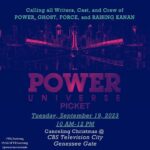 Courtney Kemp Agboh Instagram – repost @safiamdirie • Tuesday, September 19 10-a-12pm the Power Universe is canceling Christmas at CBS Television City! Come out and really screw up Bill Maher’s Day!