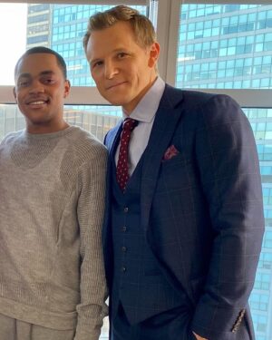 Courtney Kemp Agboh Instagram - Shane Johnson! You are an incredible actor, generous creative partner, and an amazing father, husband, and friend. I am blessed to know you, grateful to work with you, and humbled to have shared this #poweruniverse journey with you. @shane_m_johnson thank you for bringing #coopersaxe to life!