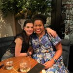 Courtney Kemp Agboh Instagram – The universe has a beautiful way of bringing you back together with people… Had the best time last night with the amazing @juliannamargulies