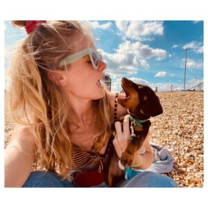 Cressida Bonas Instagram - My little friend Budge. Oh how I love 💗