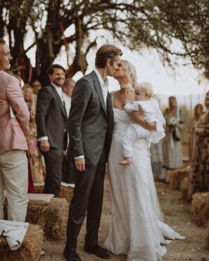 Cressida Bonas Instagram - My best friends got married 🤍 🤍! … So much love for these two beautiful hearts @georgiaforbes1 💫 photos by @divinedayphotography