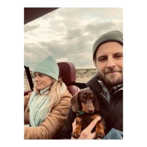 Cressida Bonas Instagram - Adventures in Rye with these guys and a special @morganmotor 💨😊