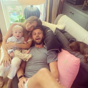Cressida Bonas Instagram - When our godson came for breakfast 🍳☀️. @georgiaforbes1 🥰
