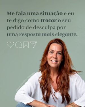 Cris Carvalho Instagram - Trocas inteligentes para quando você quiser “pedir desculpa”.

Aposte nelas para ter uma comunicação   ELEGANTE com as pessoas à sua volta. 😉

👉🏻 Também expliquei como usar essas trocas em diferentes situações, mas você pode adaptar ao seu dia a dia usando essa lógica.

Deixei uma perguntinha lá no final! Me conta a sua resposta nos comentários! 🧡
.
.
.
.
.
#comunicacaoelegante #comunicacaoassertiva #dicasdecomunicacao #pnlcoaching #dicasdeoratória