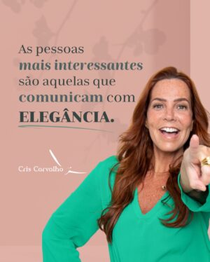 Cris Carvalho Instagram - CONCORDA ou DISCORDA?? 👀

A verdadeira elegância na comunicação não é apenas um conjunto de palavras bem escolhidas, mas uma expressão autêntica da nossa essência. 😉

A comunicação é a ponte que conecta mentes e corações.

Comunicar-se com elegância vai além do simples diálogo; é uma dança de empatia, clareza e presença. 🌟

A “comunicação elegante”, cuja a qual eu sempre falo aqui no meu perfil, reflete-se na habilidade de ouvir atentamente, articular ideias com precisão e adaptar-se ao contexto com maestria. 🔥

Você sente que domina esse conjunto atualmente?

Costumo dizer aos meus mentorados: “explorem as nuances da linguagem, aprimorem a consciência emocional e pratiquem a empatia ativa. Ao fazê-lo, você não apenas se torna um comunicador mais eficaz, como também desvela uma versão mais fascinante de si mesmo”. ✨

A elegância na comunicação não é um dom exclusivo, mas uma habilidade que pode ser cultivada e refinada.

Você concorda comigo? Me conta a sua opinião nos comentários! Vou adorar saber! 🧡
.
.
.
.
.
#comunicacaoassertiva #comunicacaoelegante #pnlcoaching #pnlpractitioner #oratoriamoderna