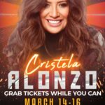 Cristela Alonzo Instagram - 🌵 THIS WEEKEND AT ZANIES Comedian, actress, and podcaster Cristela Alonzo (@cristela9) returns to Zanies this weekend, March 14-16! Only a few tickets remain, so grab tix before they’re gone, Nashville! Calendar link in bio. #nashville #musiccity #zanies #zaniesnashville #standup #comedy #comedyclub #jokes #cristelalonzo #languages