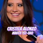 Cristela Alonzo Instagram - Mic Drop favorite Cristela Alonzo hits the stage this weekend for five shows! Two shows are sold out already, so get your tickets fast! Cristela Alonzo made history when she became the first Latina to create, produce and star in her own network sitcom, Cristela for ABC. During that year, she split her time between LA and NYC to serve as one of ABC’s favorite guest hosts on their hit daytime talk show, The View. Cristela made history again when she became the first Latina lead in a Disney Pixar film when she voiced the character of Cruz Ramirez in Cars 3