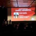 Cristina Scabbia Instagram - Grazie di cuore al team di @fantasticonfilmfest per avermi fatto provare questa fortissima emozione. L’aver potuto incontrare una delle mie fonti di ispirazione (e leggenda vivente) @darioargento_official é stato seriamente surreale, potentissimo, intenso, corroborante. Partecipare al panel insieme a Manlio Gomarasca di @nocturno_cinema mi ha davvero arricchita. Mi sentivo come fossi dentro una bolla di emozioni e osservando Dario e ascoltando le sue parole cercavo solo di comprendere come fosse possibile avere un’aura cosí potente. Mi sento ancora piú ispirata. Ti adoro, Maestro! Grazie anche a @fioreargent_o e @ileniapastorelli per la piacevolissima compagnia 🖤 📸 @paolobarbieriart @paolapennygigliotti (grazie 🥹) @milangamesweek @cartoomics