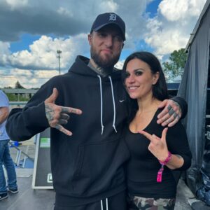 Cristina Scabbia Instagram - Last few days’ drop.
The tour has been a blast, packed venues, incredible crowds and new memories unlocked with many friends to cross paths with.

Scroll all the way to see a humbled and grateful Cri.
I fly home with a full heart and it’s all because of YOU.
