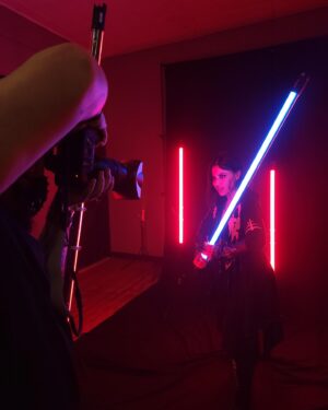 Cristina Scabbia Instagram - Happy May 4th, yall!

(Miss shooting with my good friend @jeremysaffer !)