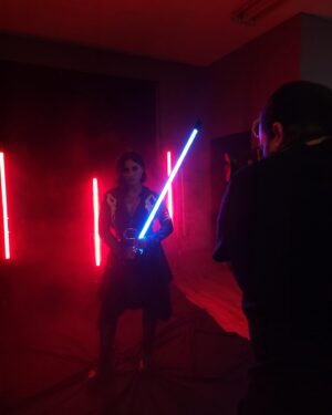 Cristina Scabbia Instagram - Happy May 4th, yall!

(Miss shooting with my good friend @jeremysaffer !)
