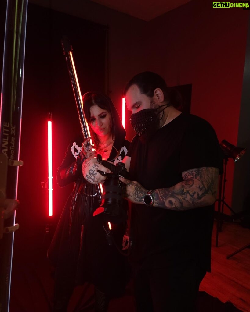 Cristina Scabbia Instagram - Happy May 4th, yall! (Miss shooting with my good friend @jeremysaffer !)
