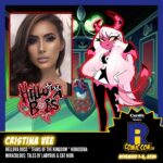 Cristina Valenzuela Instagram – Please welcome @cristinavox to #RICC2024! Cristina plays Verosika Mayday in Helluva Boss. She is also known as Ladybug in Miraculous: Tales of #Ladybug & Cat Noir, Tulin in The Legend of Zelda: Tears of the Kingdom, and Darkness in the Konosuba series. Buy tickets now! #HelluvaBoss