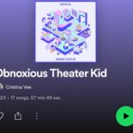 Cristina Valenzuela Instagram – In other amazing news @cristinavox released her new album!!!!!!!!! Obnoxious Theater Kid !!!! (Literally the best title) check it out!! So much greatness and listen for “Stronger Together” (rock cover!!) #newmusic #singer #songwriter