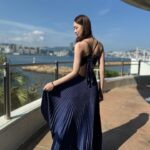 Crystal Fung Instagram - 20240422 The happiest people don’t have the best of everything, they just make the best of everything. 💙 Makeup & Hair : @muahanna Dress : @pretadress