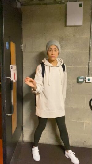 Cush Jumbo Instagram - HUGE thanks to gorgeous @michaelkors for creating this now iconic suit for #hamlet you KILLED IT! 

Our run is over! Thank you @youngvictheatre it’s been a WILD ride.

Video by the genius that  @thejcborja ❤️❤️❤️
