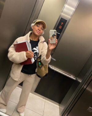 Cush Jumbo Instagram - 5am pick up.
5am pick up.
5am pick up.
#criminalrecord 
@appletv