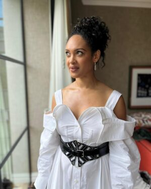 Cynthia Addai-Robinson Instagram - Press Tour Photo Dump. A press tour for a show as big as #theringsofpower is an incredible undertaking and lots of amazing people have a hand in making it happen.

I have to give a huge shoutout my team for helping put me together for this tour, so many cities and interviews and looks in a short amount of time!
 
@danadelaney
@jamescatalanohair
@KennethSohMakeup
@MakeupByBillieGene 
@marciahamilton
@MonaeArtistry
@PeterLuxHair
@zadrianandsarah

Also, thanks to Amazon marketing and PR for making it a smooth ride and such an enjoyable experience.

#LOTRROP #LOTRonPrime