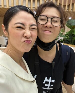 Cynthia Koh Instagram - It’s a wrap for our movie filming #陪月 #confinementthemovie. Truly an unforgettable experience with a brilliant crew.
Can’t wait to share the movie with everyone. Stay tune for more updates.
#filming 
#itsawrap