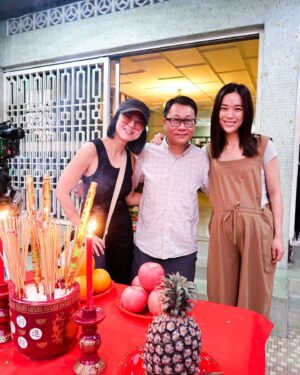 Cynthia Koh Instagram - Yes we have arrived in KL and today is the first day of shoot.
祝我们
开工大吉,顺顺利利。
#confinementthemovie 
#陪月