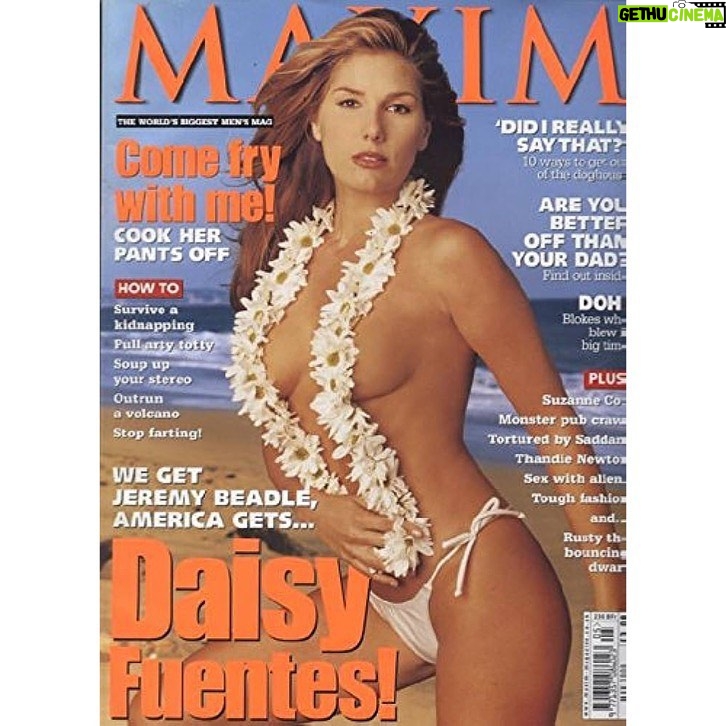 Daisy Fuentes Instagram - May 1999 - Maxim UK - #FBF 😜 #1 song May 1999 “La Vida Loca” @ricky_martin 🙌🏼 #doubleFBF