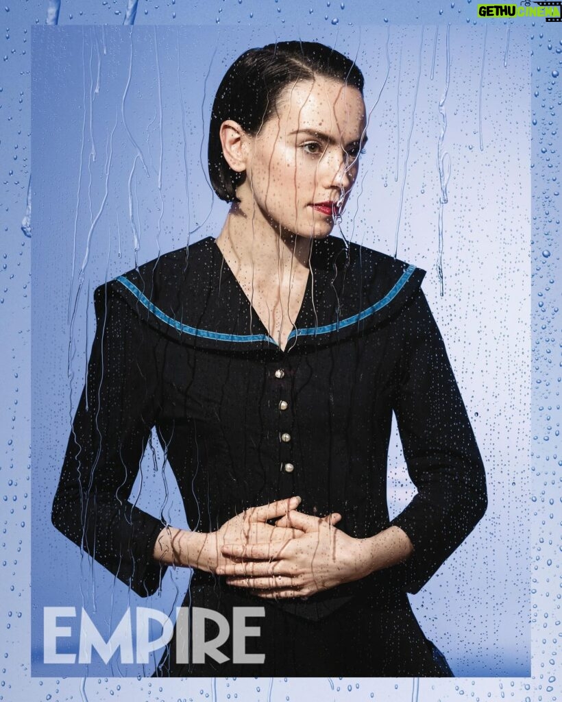 Daisy Ridley Instagram - Daisy Ridley is making waves. 🌊 Read @empiremagazine’s major new interview with the Young Woman And The Sea star, reflecting on her career so far, taking creative control of her work, her decision to return to Star Wars, and more – with a digital-only Empire Focus cover, at empireonline.com. — 📸: Photographs by @dylancoulter, shot exclusively for Empire in Austin, Texas. Styling: @leithclark Assisted by: @tbhdelaney and @larissajaks Make-up: @kmannmakeup at @tmgla using @chanel.beauty Hair: @nancileesantos at @tmgla using @hairrituelbysisley Photographer assisted by: Chris Davis, Michael Jennings and Robert Amador Prop stylists: Madison George and Gabriel Doerr Photography Director: @joannamoran Creative Director: @neonmessiah Interview: @iana.murray Sequin dress: @emiliawickstead Navy dress: @batshevadress Brogues: @churchs