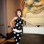 Dakota Schiffer Instagram - fragile beauties thank you to @vamuseum for a wonderful evening dress by me gloves by @lauren.perrin photo @feeltheflesh