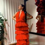 Dakota Tárraga Instagram - Ayer desfile para @joseperea_designer en la pasarela @mediterrane_fwv me encanto la experiencia y me sentí una más #FashionWeek #Pasarela #Moda #JosePerea ❤️❤️❤️