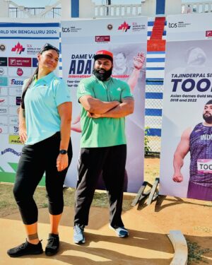Dame Valerie Adams Instagram - Newzeland Shotputer 2 time Olympic champion 5 time world champion QUEEN OF TONGA @valerieadams84 welcome to India ❤️❤️