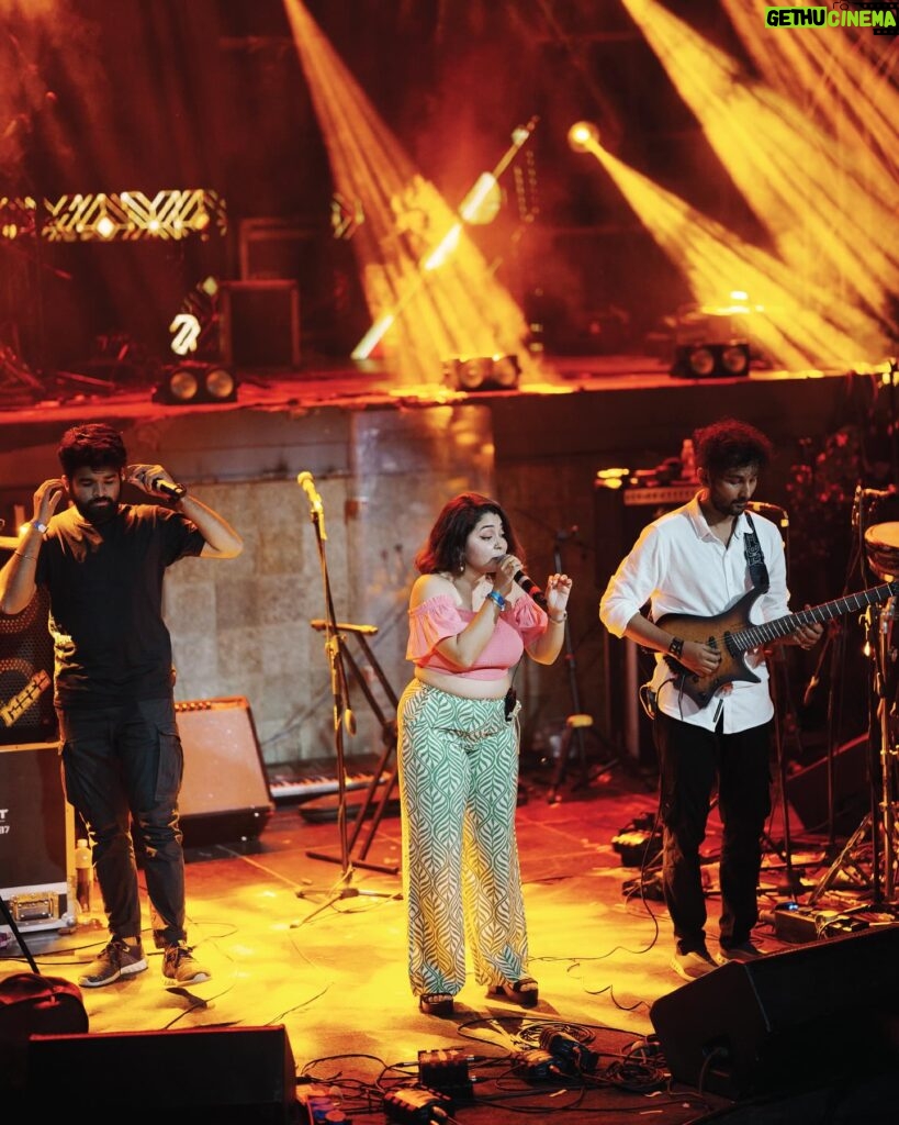 Damini Bhatla Instagram - We surely can’t get enough of the ever so melodious @daminibhatlach , whenever she graces the stage. We are forever grateful for her unwavering support on our journey and look forward to more such incredible performances. A few amazing captures from her incredible performance that she delivered at X-Festival in @odeumbyprism . Pictures- @v_kapture_u, @dope_kidster