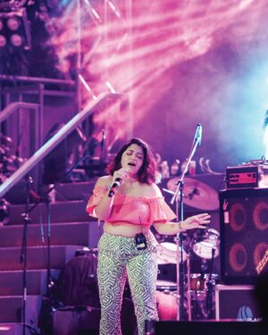 Damini Bhatla Instagram - We surely can’t get enough of the ever so melodious @daminibhatlach , whenever she graces the stage. 

We are forever grateful for her unwavering support on our journey and look forward to more such incredible performances. 

A few amazing captures from her incredible performance that she delivered at X-Festival in @odeumbyprism .

Pictures- @v_kapture_u, @dope_kidster