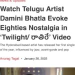 Damini Bhatla Instagram - So far, so good! Links to the articles, song streaming platforms and YouTube video on my BIO! Check it out. I really must thank @anuragtagat for the full page article on Raathire.It’s beautifully written. Also my regards to @ahummingheart for the review on their webpage. . . . #dbvocals #teluguindiemusic #indiemusic #independentartist #raathire #rollingstoneindia #rollingstone #AlbumRelease #TeluguOriginals #TeluguMusic #NewAlbum #Indie #indieMusic #independentArtist #dbvocals #musicproducers #music #instadaily #musicbydamini #instaaesthetics #vsco #spotifyforartists #originalmusic #applemusic #cdbabyartist