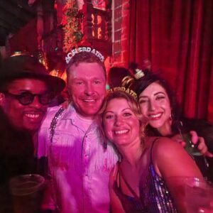 Dana DeLorenzo Instagram - Happy New Year! And thanks for all the birthday wishes yesterday!! 🫶 And biggest thanks to our friends who always rally to celebrate w/ me & my Bday twin buddy @therealjoeymayo 🎉 #newyearsdaybaby