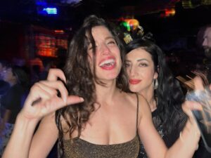 Dana DeLorenzo Instagram - Happy New Year! And thanks for all the birthday wishes yesterday!! 🫶 And biggest thanks to our friends who always rally to celebrate w/ me & my Bday twin buddy @therealjoeymayo 🎉 #newyearsdaybaby