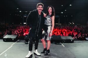 Dana DeLorenzo Instagram - A very late appreciation post to all the incredible fans who showed up a HUGE way in Manchester @monopolyevents last November! So much bloody love for all of you! And shout out to my powerful V’s who killed it with 3 different Kelly cosplays 💯 and Pablo and even a Kelly tattoo !! 🤯👊💜⚓️Hope to see you all again soon! 🇬🇧 🍻 
Stage 📸 by: @robertson.creative 
other 📸 by nicole1677 @fullempirepromotions 
 #fortheloveofhorror #horrorcommunity #horrorcon