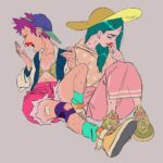 Dana Terrace Instagram - Went in a little too fast for their first kiss~ . Another oldie cause I don’t like anything I’ve been drawing lately. I’ll be uploading more the next few days.