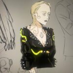 Dana Terrace Instagram - Collection of old sketches