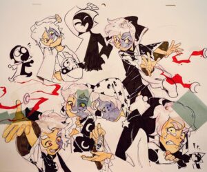 Dana Terrace Instagram - Messy but fun
#theowlhouse