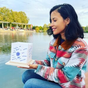 Danay García Instagram - The magic in new beginnings is truly the most powerful of them all. 🧡💐🕯🌷 we sent love to the world 🌍 
#waterlanternfestival #tradition #beauty #herewego #newchapter #live #love #magic 
Never forget the magic 💐🌱👑#queen
