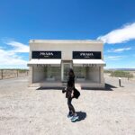 Danay García Instagram - Breakfast at @prada #marfa 👑 How we choose what we do, and how we approach it…will determine whether the sum of our days adds up to a formless blur, or to something resembling a work of art. 🌵❤️ #lifeinthecountry #desert #marfa #danaygarcia #travels #prada #fashion #love #beauty Never forget the magic 👑#queen