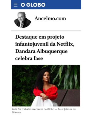 Dandara Albuquerque Instagram - Hoje saiu uma matéria muito bacana na coluna @oancelmogois do @jornaloglobo ❤️

Falamos sobre a Isabela, minha personagem na série LUZ da @netflixbrasil .

Também contei um pouquinho da minha trajetória artística, da decisão de ter largado o Direito em 2016 para seguir meu sonho de ser atriz. E muito mais…

Eu sou muito grata por estar vivendo tantas coisas boas em minha vida. Desejo que essa boa fase dure por muitoooo tempo 🍀

E fico muito feliz de compartilhar com vocês também!

Vou deixar o link da entrevista completa nos stories! Obrigada @_nelsonlimaneto

Espero que gostem! ✨
